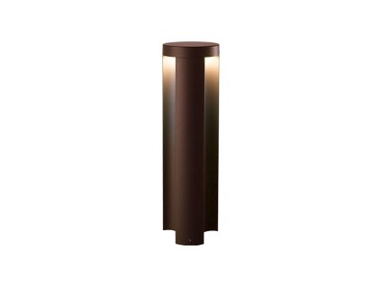 Zahradní LED sloupek / svítidlo COSTA 360, rez