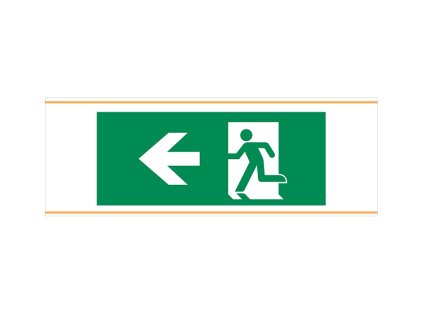 PIKTOGRAM PLUTO LED nalepovací - šipka doleva