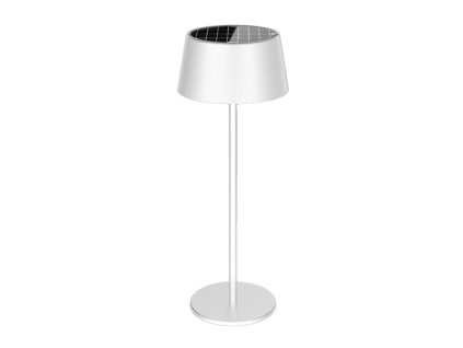 EVA LED solár. lampa DC5V,stmív.,150lm,3000K,IP54,bílá