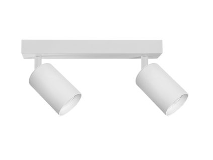 LEDMED bodové svítidlo METRO 2 GU10 bílá 2x5W 120° 5000K - studená bílá