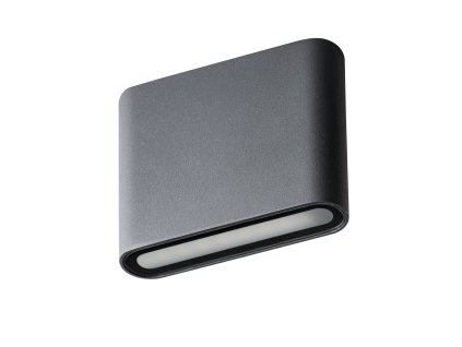 Přisazené LED svítidlo GARTO 8W-GR černé - Přisazené LED svítidlo GARTO 8W-GR černé