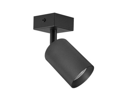 LEDMED bodové svítidlo METRO 1 GU10 černá 5W 38° 4000K - neutrální bílá, stmívatelné