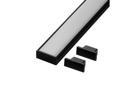 Koncovka profilu N14C černá - Koncovka profilu N14C černá