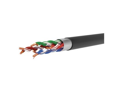 Datový kabel FTP 5E, outdoor, 100m