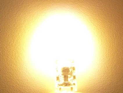 LED žárovka G4 COB3W - Teplá bílá