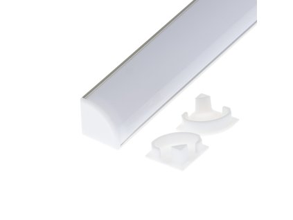 Koncovka profilu R5 - Kulatá plná