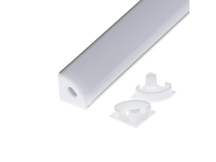 Koncovka profilu R5 - Kulatá s dírou