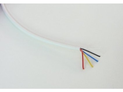 Kabel RGB kulatý 4x0,19 - Kabel RGB kulatý 4x0,19