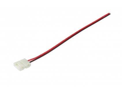 1barva přípojka pro LED pásek s kabelem - 8mm
