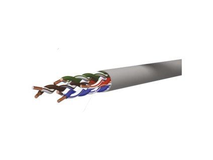 Datový kabel UTP CAT 5E CCA PVC, 305m