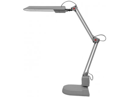 ADEPT LED stolní lampa 8W,630lm,4000K,stříbrná