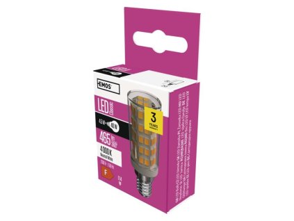 LED žárovka do digestoře Classic JC / E14 / 4,5 W (40 W) / 465 lm / neutrální bílá