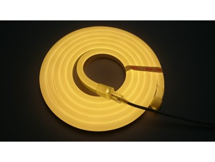 Výprodej 382cm - LED neon PROFI vystouplý 15x25mm, 24V SIKOV lighting