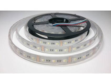 LED pásek RGBCW čip 4V1 60led/m IP68 Záruka tři roky SIKOV