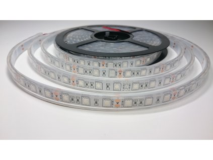 LED pásek 5050 12V 60led/m MODRÝ IP68 Záruka tři roky SIKOV