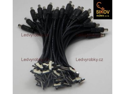Konektor Jack kolík na kabelu s mechanickou přípojkou 5050