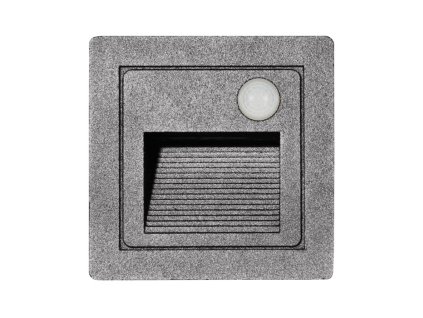 STEP 2 SMD venk. schodišťové sv. vč senz, 3W,4000K, IP44,šedá
