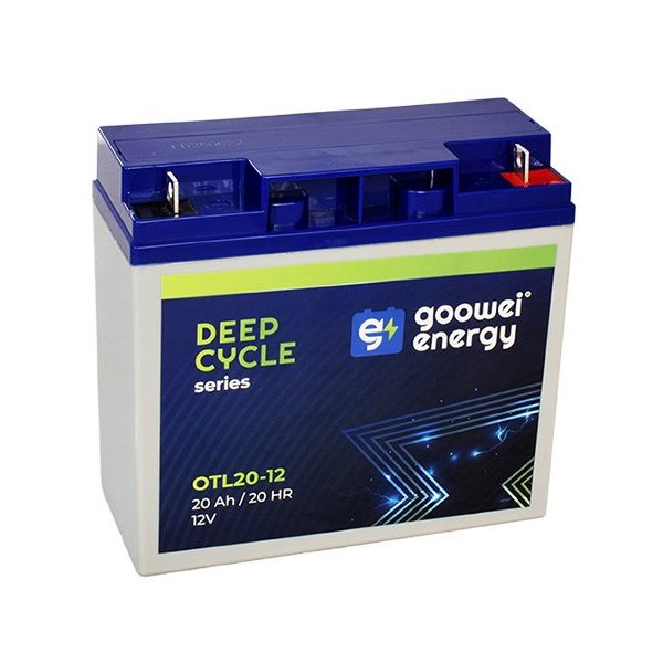 100MEGA GOOWEI ENERGY Pb záložní akumulátor VRLA GEL 12V/20Ah (OTL20-12)
