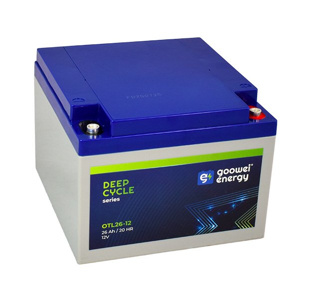 100MEGA GOOWEI ENERGY Pb záložní akumulátor VRLA GEL 12V/26Ah (OTL26-12)