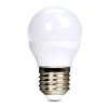 Solight LED žárovka, miniglobe, 6W, E27, 3000K, 510lm