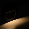 LED svítidlo SOLE-B černé - Studená bílá