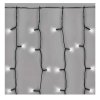 Standard LED spojovací vánoční řetěz – záclona, 1x2 m, venkovní, studená bílá