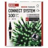 Standard LED spojovací vánoční řetěz, 10 m, venkovní i vnitřní, zelená