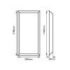 LED panel UGRB30120 UGR<19 40W 30x120cm - Denní bílá