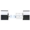 DONAR LED spoj X linear 15W, 1650lm, 4000K,černá