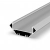 LED profil P3-3 stříbrný rohový - Profil bez krytu 2m