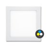 RAFA SMD panel 17x17cm,12W,CCT,IP44,960lm