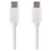 Nabíjecí a datový kabel USB-C 2.0 / USB-C 2.0, 1 m, bílý