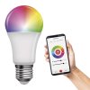 Chytrá LED žárovka GoSmart A60 / E27 / 9 W (60 W) / 806 lm / RGB / stmívatelná / Zigbee