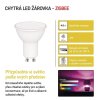 Chytrá LED žárovka GoSmart MR16 / GU10 / 4,8 W (35 W) / 400 lm / RGB / stmívatelná /Zigbee