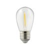 LED žárovka E27 1W FILAMENT S14 - LED žárovka E27 1W FILAMENT S14