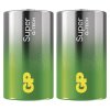 Alkalická baterie GP Super D (LR20), 2 ks