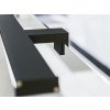LED svítidlo na zrcadlo do koupelny ARVEN IP44 12W 3000K černá