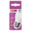LED žárovka Classic Mini Globe / E27 / 6,5 W (60 W) / 806 lm / studená bílá