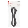Flexo šňůra guma/neopren 2× 1mm2, 3m, černá
