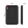 Powerbanka EMOS WI 521, 5 000 mAh, 20 W+Wireless, černá