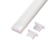 LED profil Mikro 2 bílý - Profil bez krytu 2m
