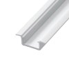 LED profil V5W vestavný bílý - Profil bez krytu 1m