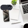 Solight 1z + USB A+C 20W PD vestavná zásuvka s posuvným víčkem, 2m, matná černá