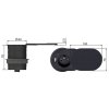 Solight 1z + USB A+C 20W PD vestavná zásuvka s posuvným víčkem, 2m, matná černá