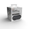 Solight 1z + USB A+C 20W PD vestavná zásuvka s posuvným víčkem, 2m, matná černá