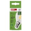 LED žárovka Filament Mini Globe  A CLASS/ E14 / 3,8 W (60 W) / 806 lm / neutrální bílá