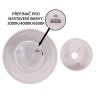 LED nástěnné svítidlo EKLIPSO W bílé - 9W