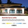 LED reflektor TAMBO, 50 W, 5000 lm, IP65, černý