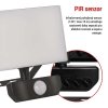 LED reflektor TAMBO se senzorem pohybu, 20 W, 2000 lm, černý