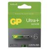 Alkalická baterie GP Ultra Plus AAA (LR03), 6 ks